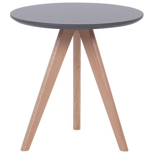 Beliani Set of 3 Coffee Tables VEGAS Grey 1