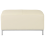 Beliani Ottoman OSLO Leather Light Beige 2