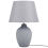 Beliani Table Lamp FERGUS Ceramic Grey 4