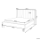 Beliani Bed Boucle VILLETTE 180 x 200 cm (EU Super King) Beige 3