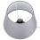 Beliani Table Lamp FERGUS Ceramic Grey 5