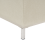 Beliani Ottoman OSLO Fabric Beige 5