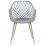 Beliani Set of 2 Dining Chairs NASHUA Light Grey 5