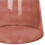 Beliani Side Table CALDERA Glass Red 5