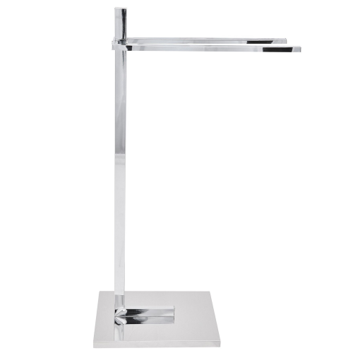 Beliani Towel Stand SELVA Metal Silver 1