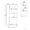 Beliani Shelving Unit COLUMBUS 182 cm Brown/ White 3