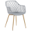 Beliani Set of 2 Dining Chairs NASHUA Light Grey 4