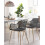 Beliani Set of 2 Dining Chairs NASHUA Black 2