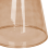 Beliani Side Table LAGUNA Glass Golden Brown 5
