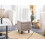 Beliani Storage Pouffe LORETTO Velvet Beige 3