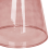 Beliani Side Table LAGUNA Glass Red 5