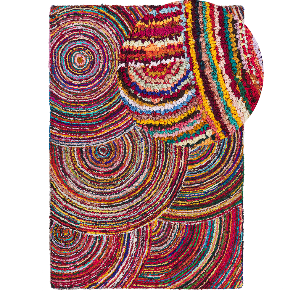 Rug KOZAN Multicolour 160 x 230 cm Cotton