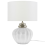 Beliani Table Lamp NERIS Ceramic Off-White 4