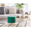 Beliani Storage Pouffe ELGIN Velvet Dark Green 2