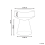 Beliani Side Table LAGUNA Glass Golden Brown 3