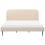 Beliani Bed Boucle FLAYAT 180 x 200 cm (EU Super King) Light Beige 8