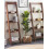 Beliani 5 Tier Shelving Unit MOBILE DUO 169 cm Dark Brown 6