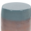 Beliani Side Table FRAGUITA Metal Blue 3