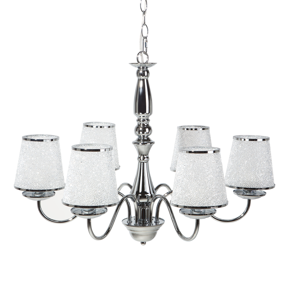 Chandelier BRADANO Metal Silver