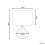 Beliani Table Lamp KUBAN Ceramic Gold 3