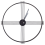 Beliani Wall Clock ASCONA Metal Gold 3
