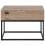 Beliani 1 Drawer Bedside Table CAIRO Taupe 4