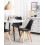 Beliani Set of 2 Dining Chairs DAKOTA II Black 2