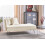Beliani Left-Hand Chaise Longue RIOM Boucle Off-White 2