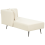 Beliani Right-Hand Chaise Longue RIOM Boucle Off-White 6