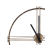 Beliani Wall Clock ASCONA Metal Gold 2