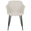 Beliani Set of 2 Dining Chairs ELIM Fabric Light Beige 5