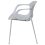 Beliani Set of 2 Dining Chairs ELBERT Light Grey 4