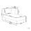 Beliani Left-Hand Chaise Longue RIOM Boucle Off-White 3