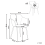 Beliani Set of 2 Dining Chairs ELIM Fabric Light Grey 3