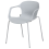 Beliani Set of 2 Dining Chairs ELBERT Light Grey 6