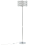 Beliani Floor Lamp TENNA Crystal Silver 4