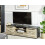 Beliani TV Stand SALTER Brown/Black 2