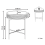 Beliani Side Table VIENNA Black 3