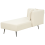 Beliani Left-Hand Chaise Longue RIOM Boucle Off-White 8