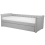Beliani Trundle Bed Fabric LIBOURNE 80 x 200 cm (EU Small Single) Light Grey 4