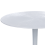 Beliani Side Table EUCLA Metal White 4