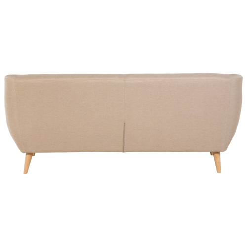 Beliani Sofa 3 Seater MOTALA Fabric Beige 2