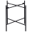 Beliani Side Table VIENNA Black 4