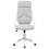 Beliani Office Chair DELIGHT Light Grey 4