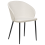 Beliani Set of 2 Dining Chairs MASON Fabric Light Beige 3