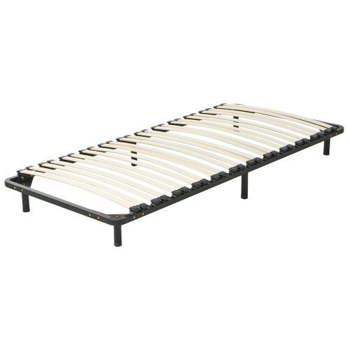 Beliani Freestanding Slatted Bed Base COMBOURG 90 x 200 cm (EU Single) 1