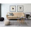 Beliani Sofa 3 Seater MOTALA Fabric Beige 4