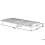 Beliani Freestanding Slatted Bed Base COMBOURG 90 x 200 cm (EU Single) 3