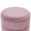 Beliani Storage Pouffe ELGIN Velvet Pink 4