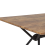 Beliani Dining Table AMSTERDAM Dark Brown 160 cm 90 cm 9